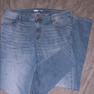 Light Wash High Waist Skinny Jeans